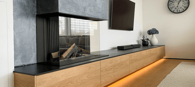 Przestronna garderoba z organizerami